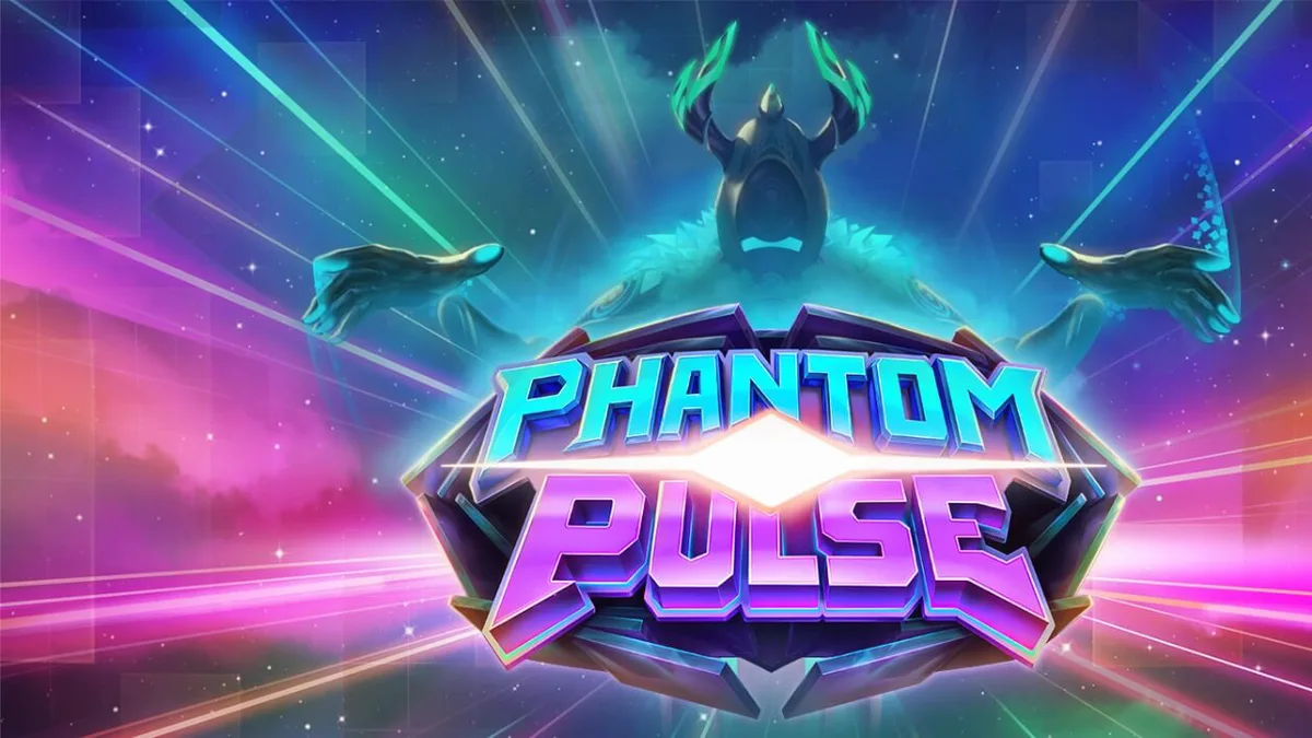 Tampilan visual futuristik dan kosmik dari slot Phantom Pulse dengan grid 7x7 yang dinamis.